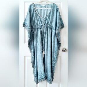 Caribbean Joy Beaded Beach Cover Up